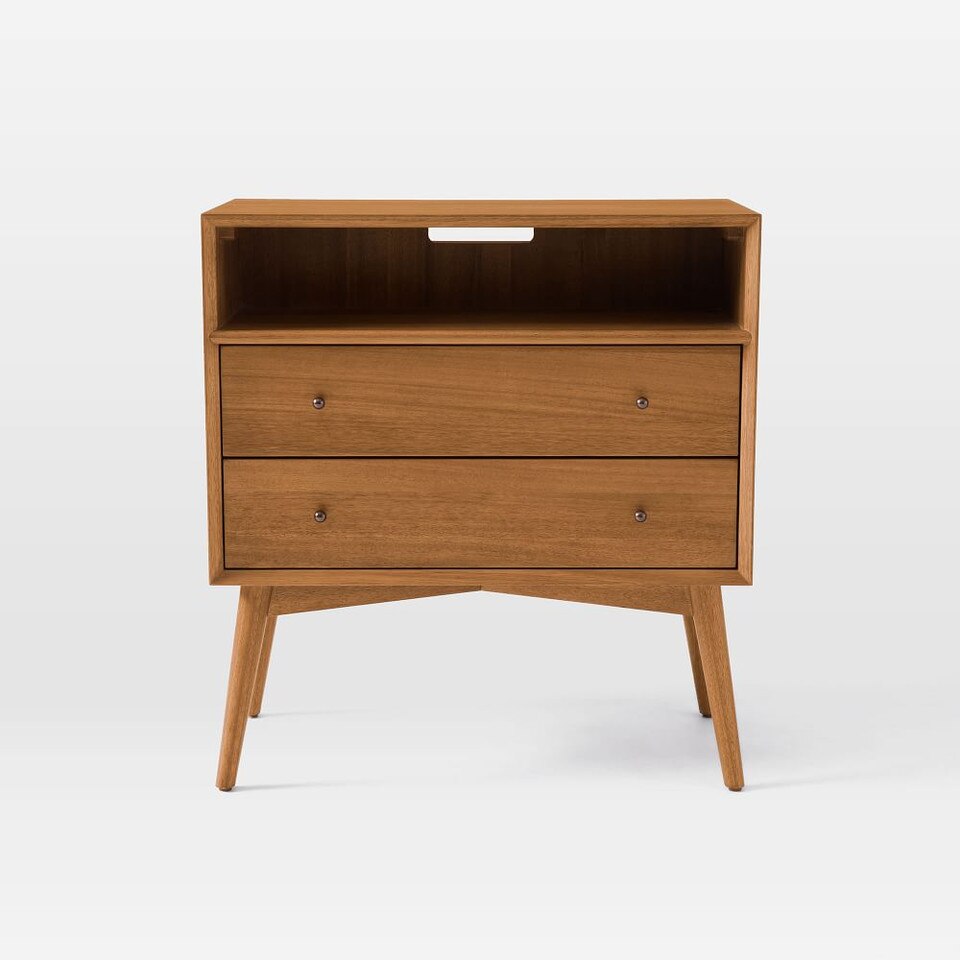 MidCentury Bedside Table Grand west elm United Kingdom